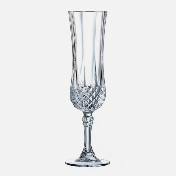 Macy's Crystal Clear Champagne Flutes Set - Picture 2 of 10